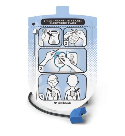 Defibtech Lifeline Pediatric AED Pads DDP-200P