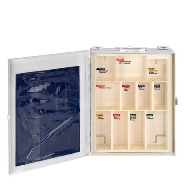 25 Person Medium Metal SmartCompliance First Aid Cabinet Without Medications