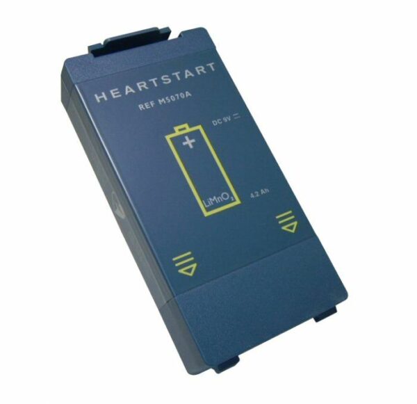 M5070A Philips FRx/OnSite/HS1 AED Replacement 4-Year Battery