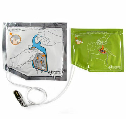 Cardiac Science G5 AED Electrode Adult Pads w/ CPR Feedback