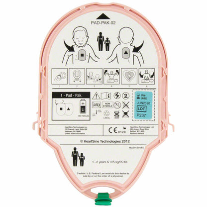HeartSine AED Pad-Pak Pediatric Cartridge