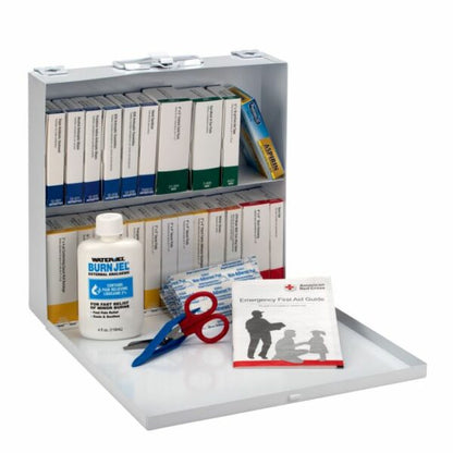 75 Person Restaurant First Aid Kit, Metal Case